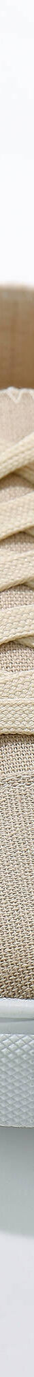 Tennis lacées en toile à semelle plateforme compensée (beige) Tennis lacées en toile à semelle plateforme compensée (beige)
